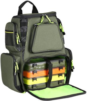 China UNIVERSAL Fishing Tackle Backpack Waterproof Fishing Tackle Bag for sale