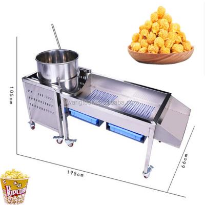 China Energy Saving Commercial Food Grade Stainless Steel Corn Makers Popcorn Machine for sale