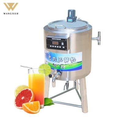 China Good Quality Goat Milk Pasteurization 50L 100L 200L 300L 500L Etc. Liquid Pasteurization of Milk for Sale for sale