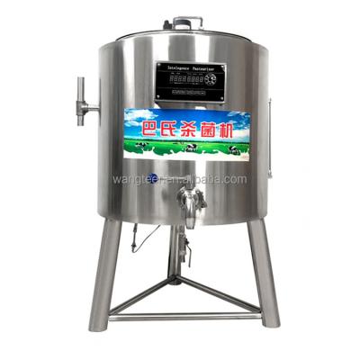 China Food Grade Stainless Steel Pasteurizing Milk Machine Etc. Liquid Pasteurization 30L 50L 100L 150L 200L milk for sale