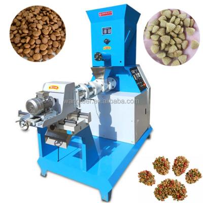 China Pet Food Pellet Cat Dog Fish Hot Sale Pet Food Extruder 500kg/H Dog Food Line Equipment for sale