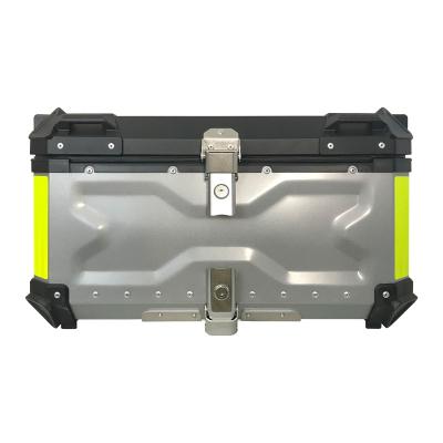 China ZHUITU 65L DeepX Waterproof Motorcycle Aluminum Top Box Aluminum Case Motorcycle Tail Boxes for sale