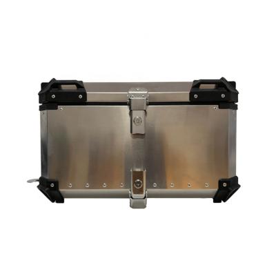 China Original waterproof top aluminum box motorcycle crate box motorcycle 85L aluminum box for sale