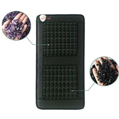 China Infrared Stones Household Amethyst Energy Mattress Heating Sweating Therapy Health Care Physiotherapy Rehabilitation Slimming Tourmaline for sale