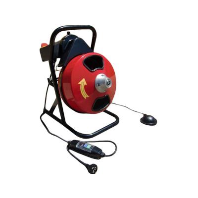 China 250W 75ft Viable Electric Sewer Cleaning Machine, Drain Cleaner, Electric Snake Drain Cleaner for sale