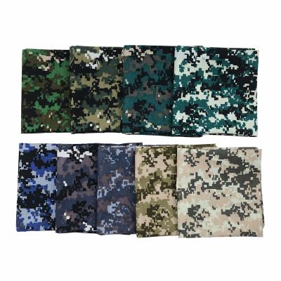 China Outdoor Activities Wholesale Pattern Cotton Outdoor Camouflage Square Shape Bandanas Headwrap Material for sale