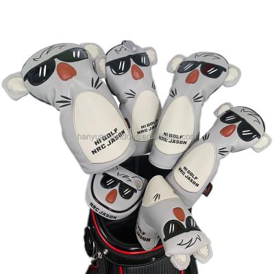 China Protect Golf Clubs Golf Club Headcovers Headcovers Driver Fairway Ut Putter Club Blade Mallet Animal Wood Hybrid NRC Wooden Hybrid Koala for sale