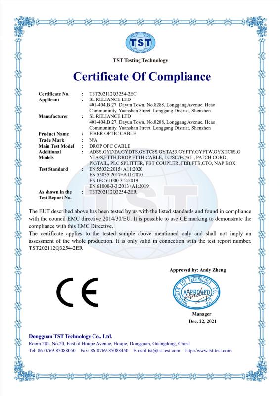 CE - SL RELIANCE LTD