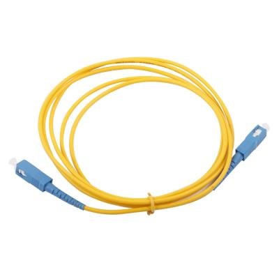 China SC UPC To SC UPC 9/125um Fiber Optic Patch Cord for sale