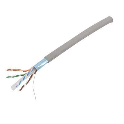 Chine 4Pair protégé par ftp 23AWG A CAT6 d'intérieur Gigabit Ethernet câble le cuivre nu en vrac à vendre