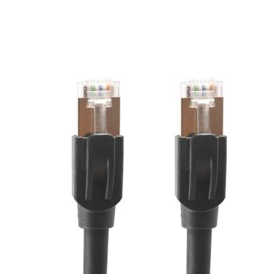 China Kat 8 de Kabel 2000MHz 30 Voet-Kat 8 van SSTP 40G van het Flardkoord RJ45 5G Ethernet-Kabel Te koop