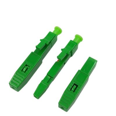 China Conector rápido da fibra ótica conservada em estoque verde de 2.0mm LC APC Singlemode à venda