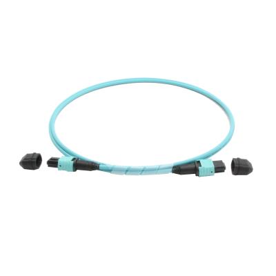 China OM3 3.0MM 8 12 24 NÚCLEOS LSZH MTP ao Oem do cabo da fibra de MTP disponível à venda