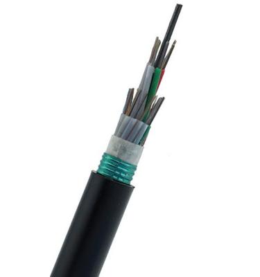 China Tipo acorazado del conducto de cable de fribra óptica de la base del solo modo 24 del CE GYTS G.652D en venta