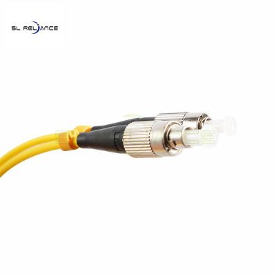 Chine Corde de correction jaune unitaire de fibre des pullovers 3m de fibre de mode de FC UPC pour LAN CATV à vendre