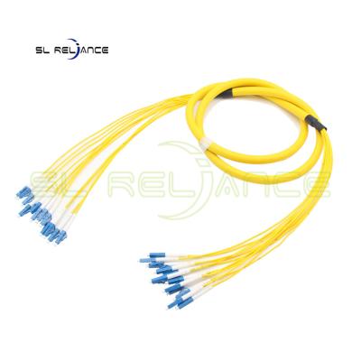 China FTTB Simplex Fiber Optic Patch Cord , Indoor SM SC Fiber Jumpers for sale