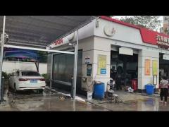 Installation of Kolon car wash machine item KL-360 plus completed at Yongchuan City, Chongqin!