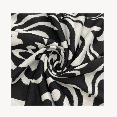 China Wrinkle Resistant Fabric 5%spandex Factory Price Wholesale 95%Polyester Dress 100% Polyester Plain Jersey Fabric Printed Customized Color Knitted for sale