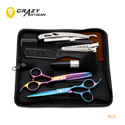 China Professional Hairdressing Scissors Tesoura Hair Thinning Scissors New Strength Thinning Scissors 2021 Long Lifespan Hair Scissors Professional Cabeleirei for sale