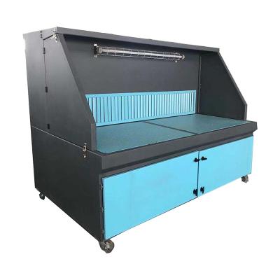 China Remove Dust Sanding Downdraft 2.2m/6.5KW Dust Protected Table For Sanding Cutting With Pulse Jet Self Cleaning for sale