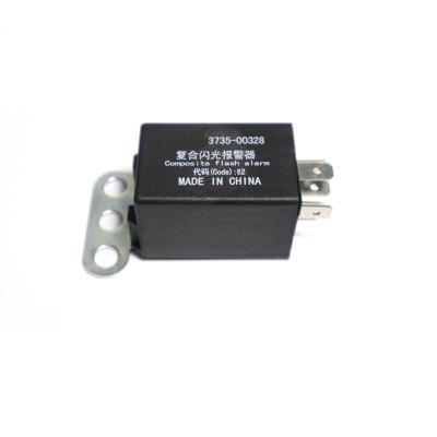 China Sealed Bus Flasher Relay Bus Relay MT208112 3735-00328 Bus Combined Flasher Alarm for sale