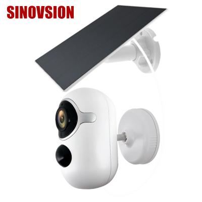 China OEM Factory Price Human Motion Tracking Motion Detect Battery Wireless CCTV Solar Power Panel Outdoor CCTV Security Camera for sale