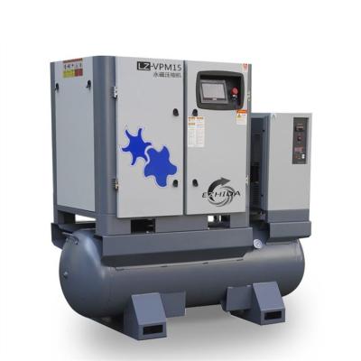 China Lubricated 15kw Atmospheric Pressure Industrial Air Compressor With High Efficiency for sale