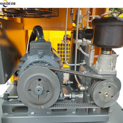 China Lubricated Energy Saving Fixed Gear Air Compressor With Low Noise Industrial Compressor for sale