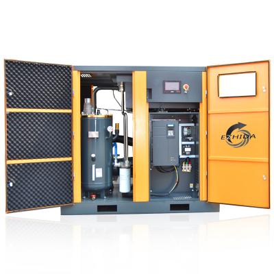 China Small 20HP Lubricated Screw Air Compressor With Low Noise for sale