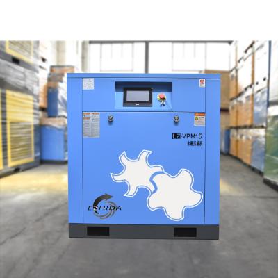 China 20HP Refrigeration Efficiency Lubricated Industrial Air Compressor for sale