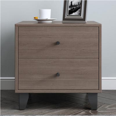 China Storage Two Drawers Night Stand Table Hotel And Apartment Bedroom Furniture Bed Side Table for sale