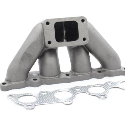 China CAST IRON D-series SOLID CAST STAINLESS TURBO MANIFOLD For 88-00 Hond@ CRX D15/D16 Engine for sale