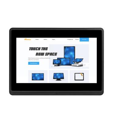 China Industrial Touch Panel Raspberry Pi 7 Touch Panel PC Glass All In One PC Touch Screen Vesa Mount Display for sale