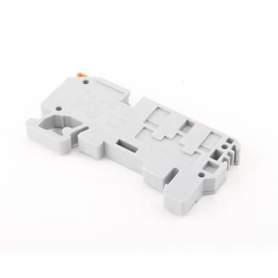 China Power Push-in terminal DIN rail screw plastic brass LT-4F terminal can be placed on the rail for sale