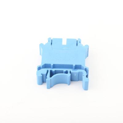 China Audio & Video Industrial electric terminal fixture UK16N blue universal terminal rail quick connector for sale