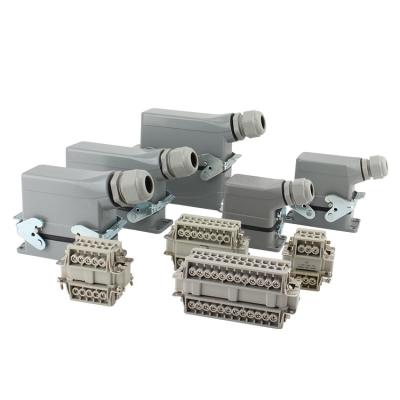 China Audio & Video Best-selling 24-pole industrial heavy-duty connectors are waterproof and dustproof for sale