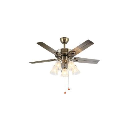 China Beautiful and durable Factory Supply Modern Decorative Crystal Chandelier Fan Lamp Invisible Ceiling Fan for sale