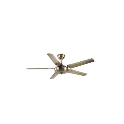 China Wholesale Restaurant Electric Bronze Living Room Beautiful And Durable 5 Blades Front Ceiling Fan for sale