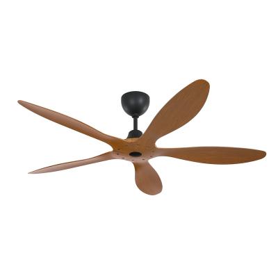 China Industrial Customized 220 Volts Antique Decorative Lamp Fan 5 Abs Blades Remote Control Dc Ceiling Fan With Light for sale