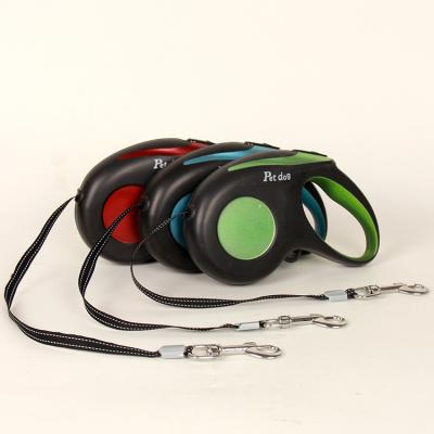 China Light Up Automatic Retractable Dog Leash 3M Wholesale 5M Walking Adjustable Puppy Traction Rope Supplies for sale