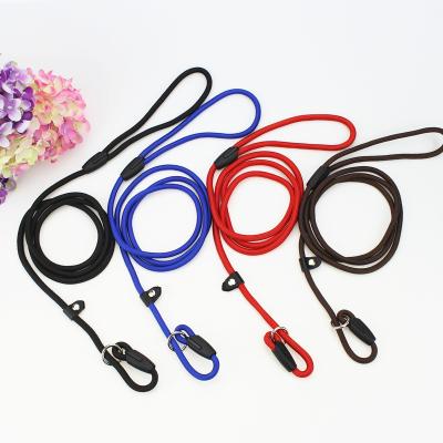 China Sustainable Pet Products Nylon Rope Dog Leash Chew Proof Retractable Dog Leash for sale