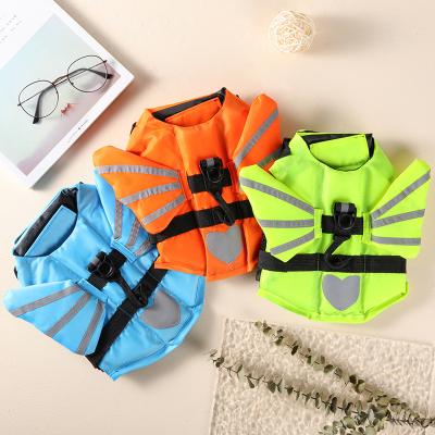 China Amazon Success Sustainable Dog Clothes Pet Life Jacket Swimsuit For Large Dog Pet Clothes Swimsuit Supplies for sale