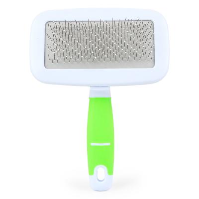 China Doy Pet Puppy Gilling Hair Beauty Bath Massager Grooming Comb Viable Pet Brush High Quality Stabilized Pet Comb Needle Feeds Mayitr for sale