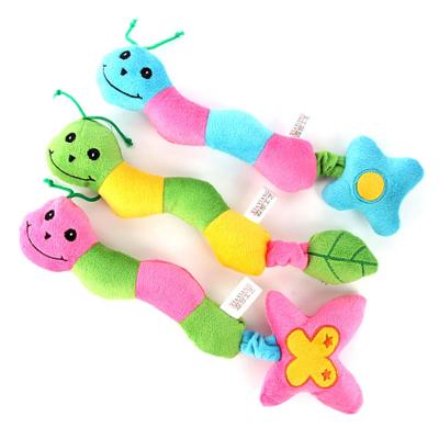 China 2018 Viable Type Cute Cat Toy Pet Puppy Plush Sound Squeaker Ladybug Funny Chew Type Dog Toys Pet Toys For Dog for sale