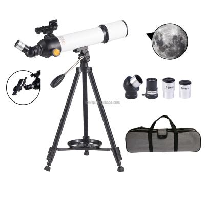 China Astronomical TELESCOPE Refractor Telescope 70500 Telescope For Kids With Moon And Phone Adapter 70mm Aperture View Factory for sale