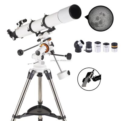 China TELESCOPE F90080M 80/900mm Reflection Astronomical Telescope 80900 Monocular 150X Newtonian Equatorial Space Mount for sale