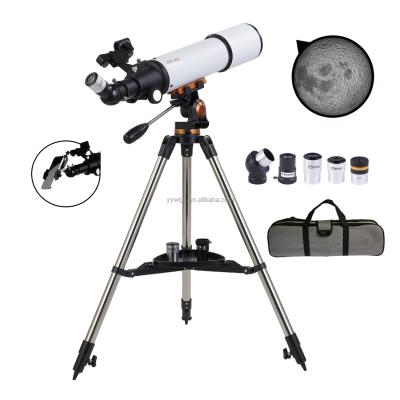 China F50080M Telescope 80mm Aperture 500mm AZ Mount Travel Astronomical Refracting Telescope 80500 for Astronomy with Carry Bag for sale