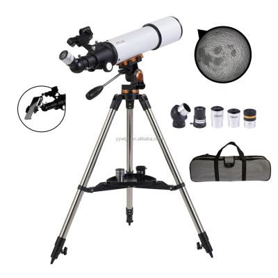 China F50080M Refractor Telescope Astronomical TELESCOPE Gift For Kids Portable And Stable High Magnification Stainless Steel HD Adjustable Travel for sale