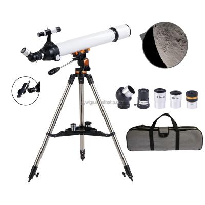 China F70070M 70700 TELESCOPE Astronomy Refractor Telescope with Adjustable Tripod with Phone Adapter - Perfect Telescope Gift for Kids for sale