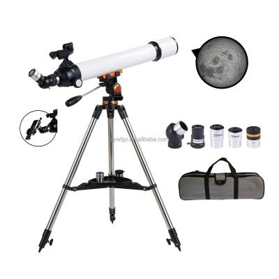 China F70070M TELESCOPE 350x 70700 Astronomical Telescope Point Finder Professional Refracting Red Telescope High Quality for sale